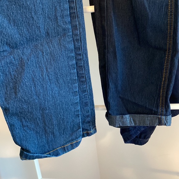 Two Pair of Stretch Maternity Jean Leggings, Size Medium - Picture 5 of 5